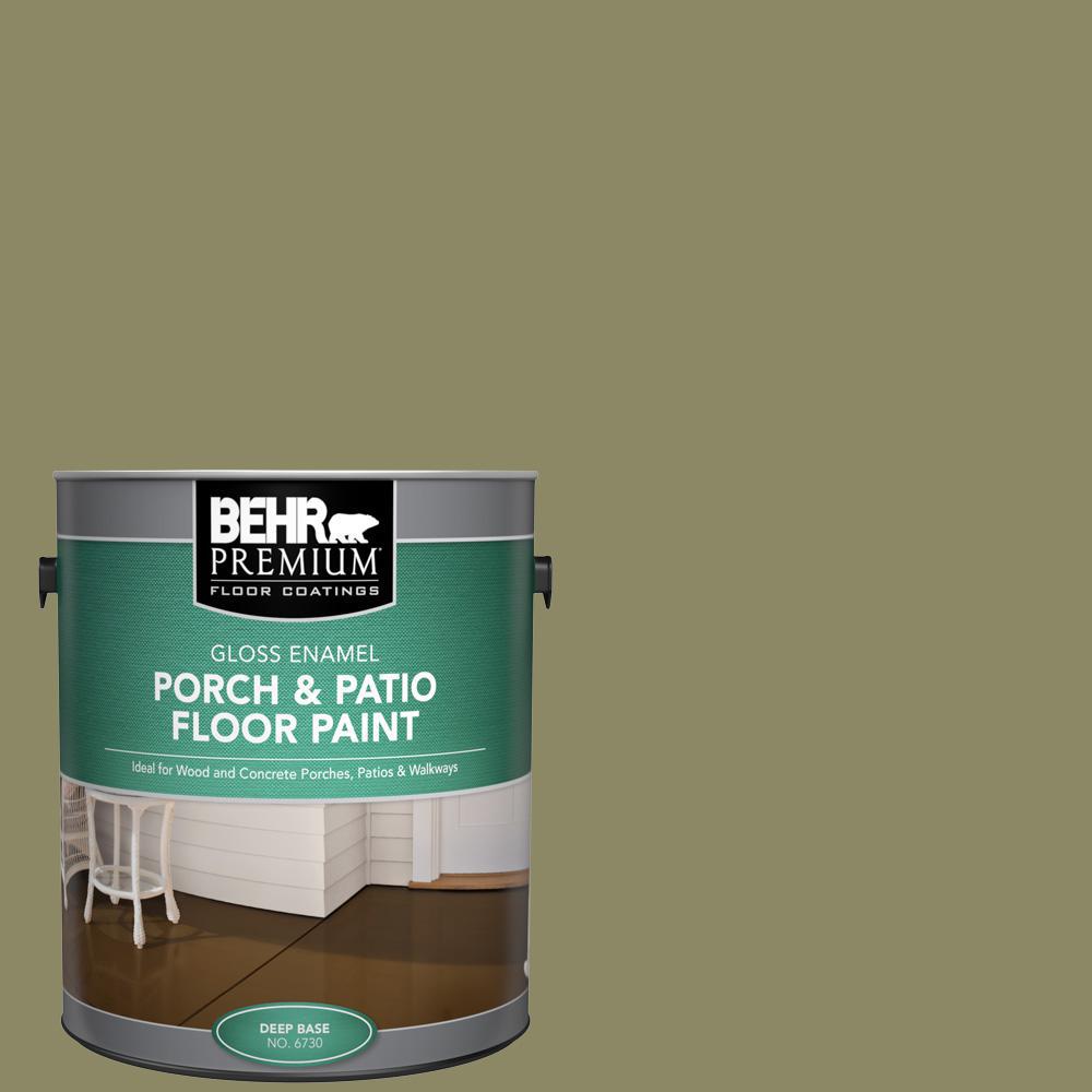 BEHR Premium 1 gal. PPU923 Oregano Spice Gloss Enamel Interior