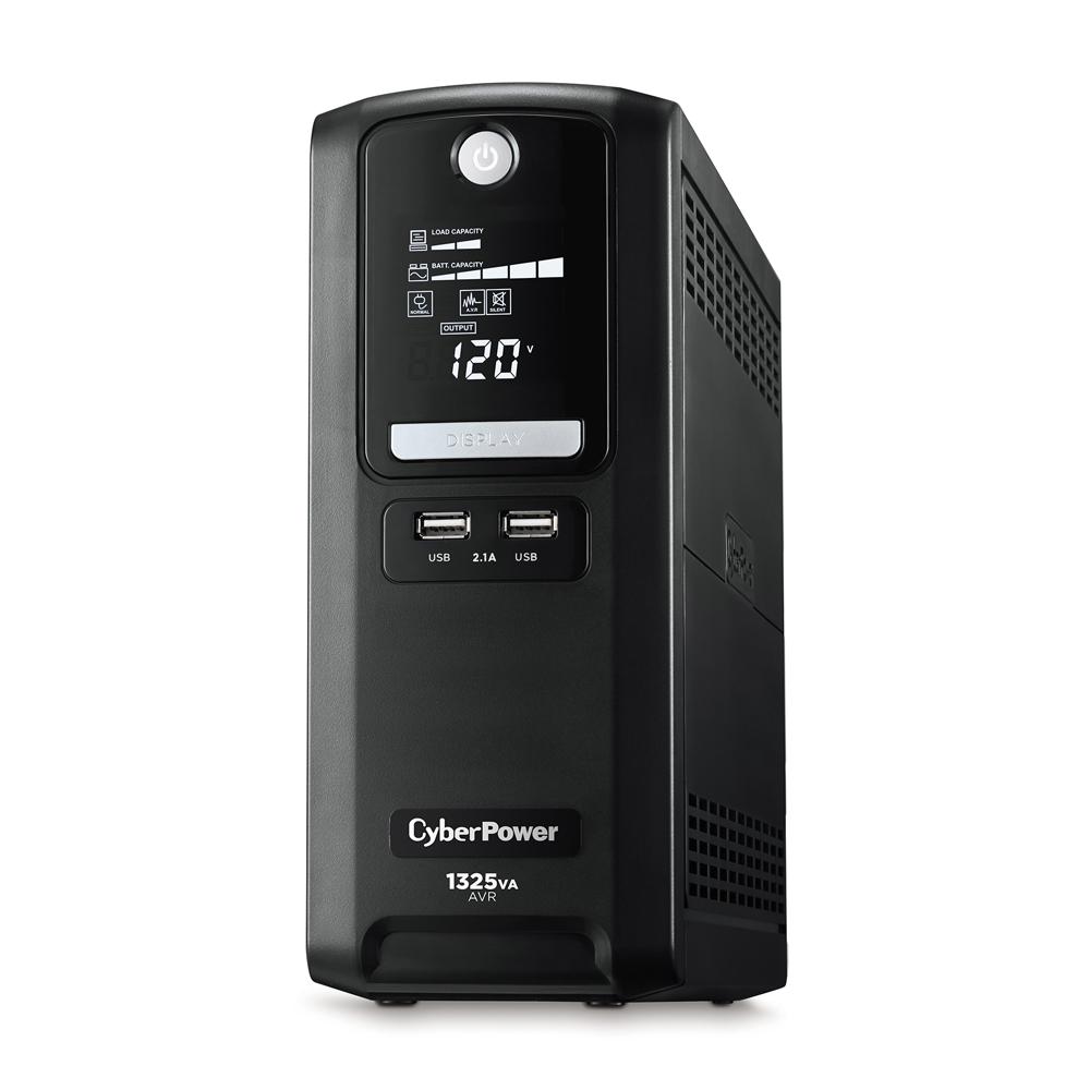 CyberPower 850 VA 12-Outlet UPS Battery Backup-LE850G - The Home Depot