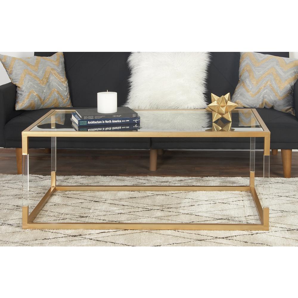 Gold Coffee Table