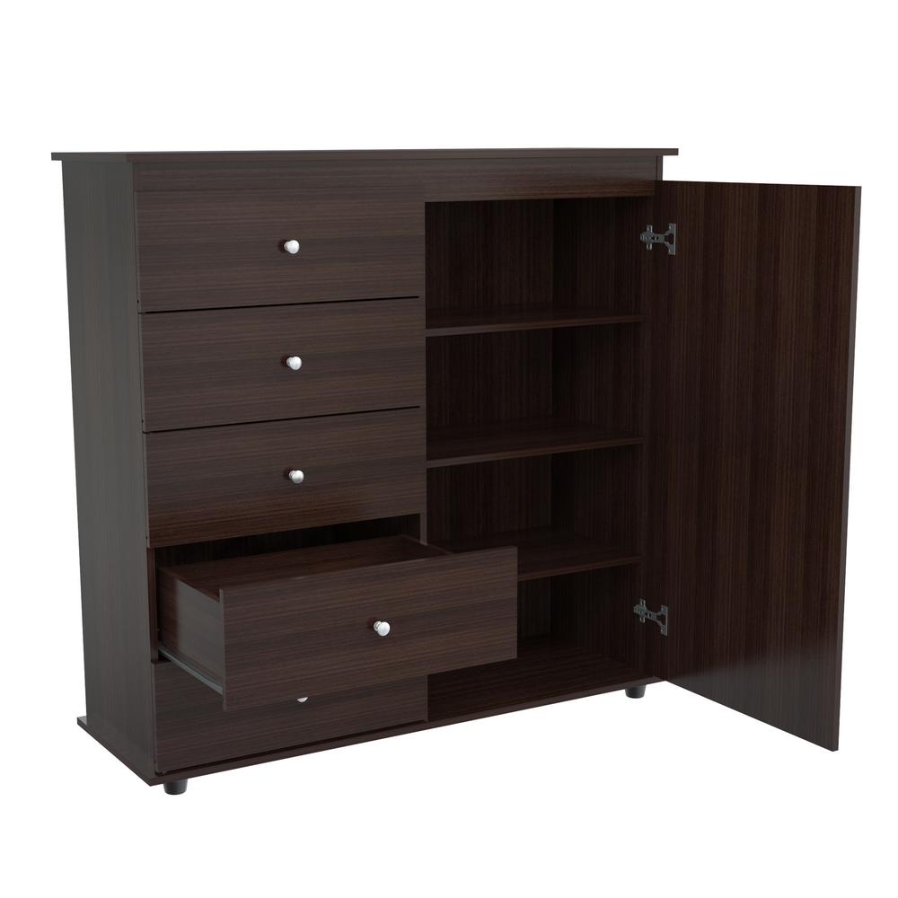 Espresso Dressers Bedroom Furniture The Home Depot