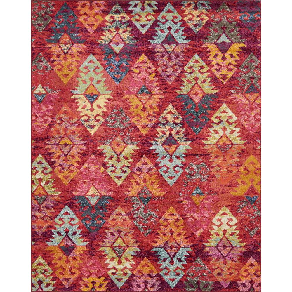 Unique Loom Sedona Desert Rust Red 8 0 X 10 Area Rug 3140955 Sedona Desert Rust Red 8 0 X 10 Area Rug
