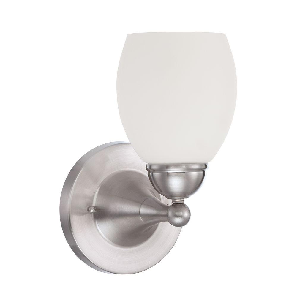 Luminance Olen 1 Light Bright Satin Nickel Wall Sconce F2811 80 Luminance Olen 1 Light Bright Satin Nickel Wall Sconce