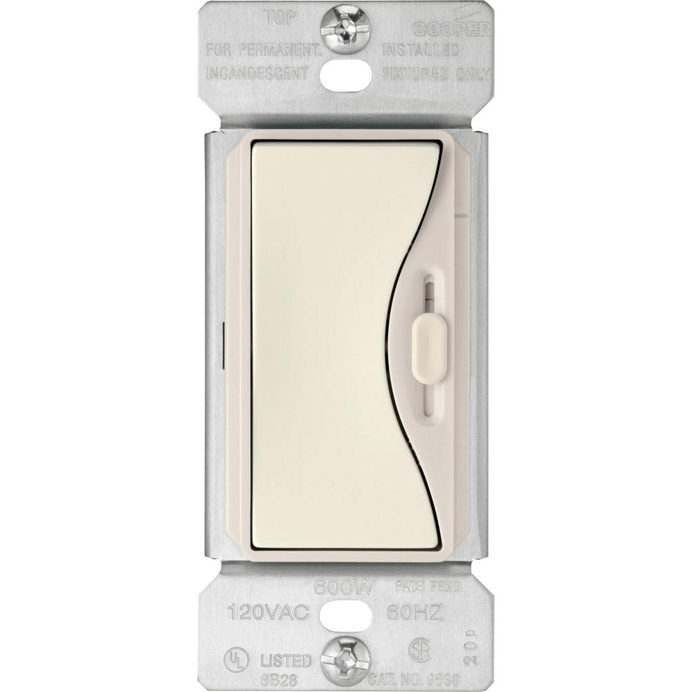 Eaton Aspire 600Watt Smart Dimmer with Preset, Desert Sand9534DS