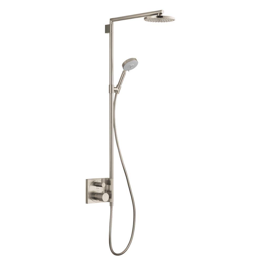 Hansgrohe Raindance S 180 Shower System in Brushed Nickel27192821