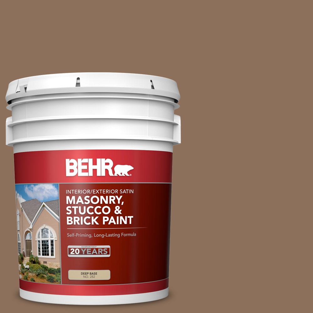 BEHR 5 gal. N2406 Wild Mustang Satin Interior/Exterior