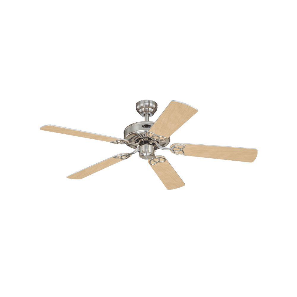 Westinghouse Vintage Ii 52 In Brushed Nickel Indoor Ceiling Fan