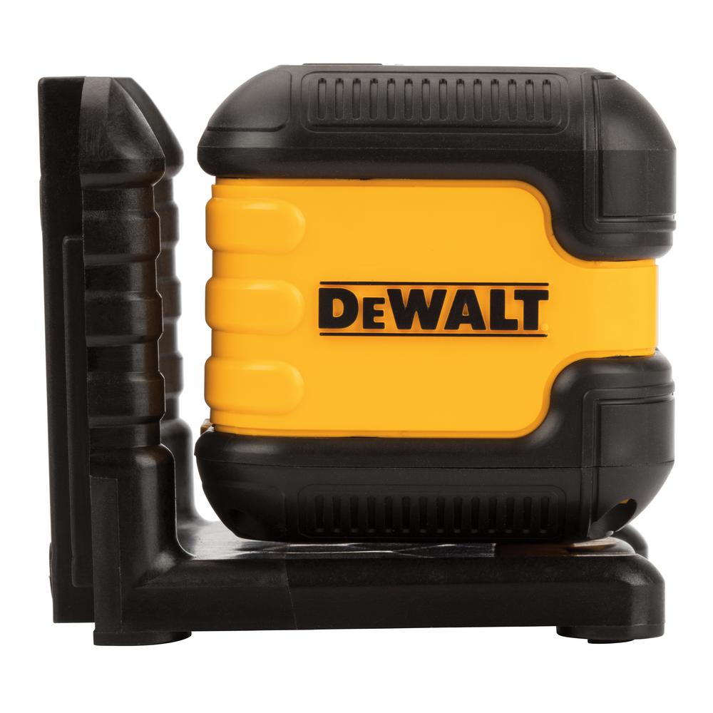 Dewalt 40 Ft Red Self Leveling Cross Line Laser Level With 2 Aa