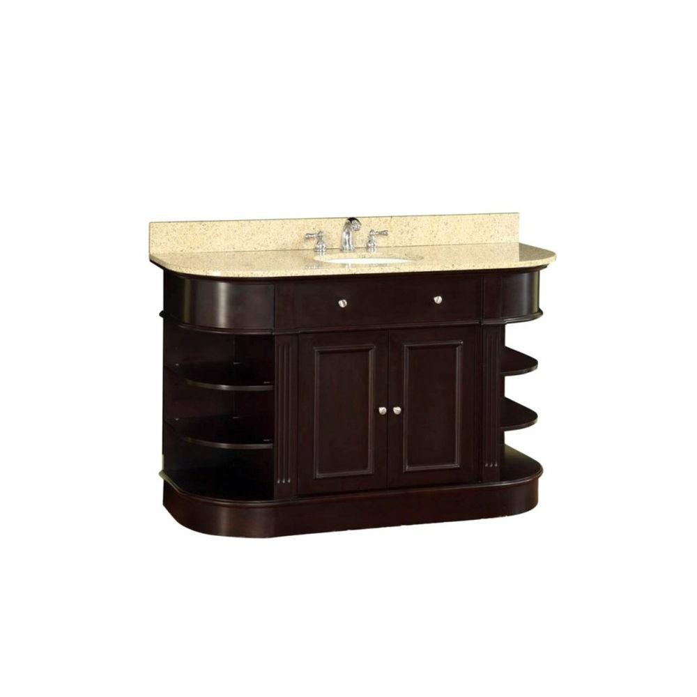 UPC 886393587614 product image for Home Decorators Collection 48 in. W x 35 in. H x 22 in. D Vanity in Espresso wit | upcitemdb.com