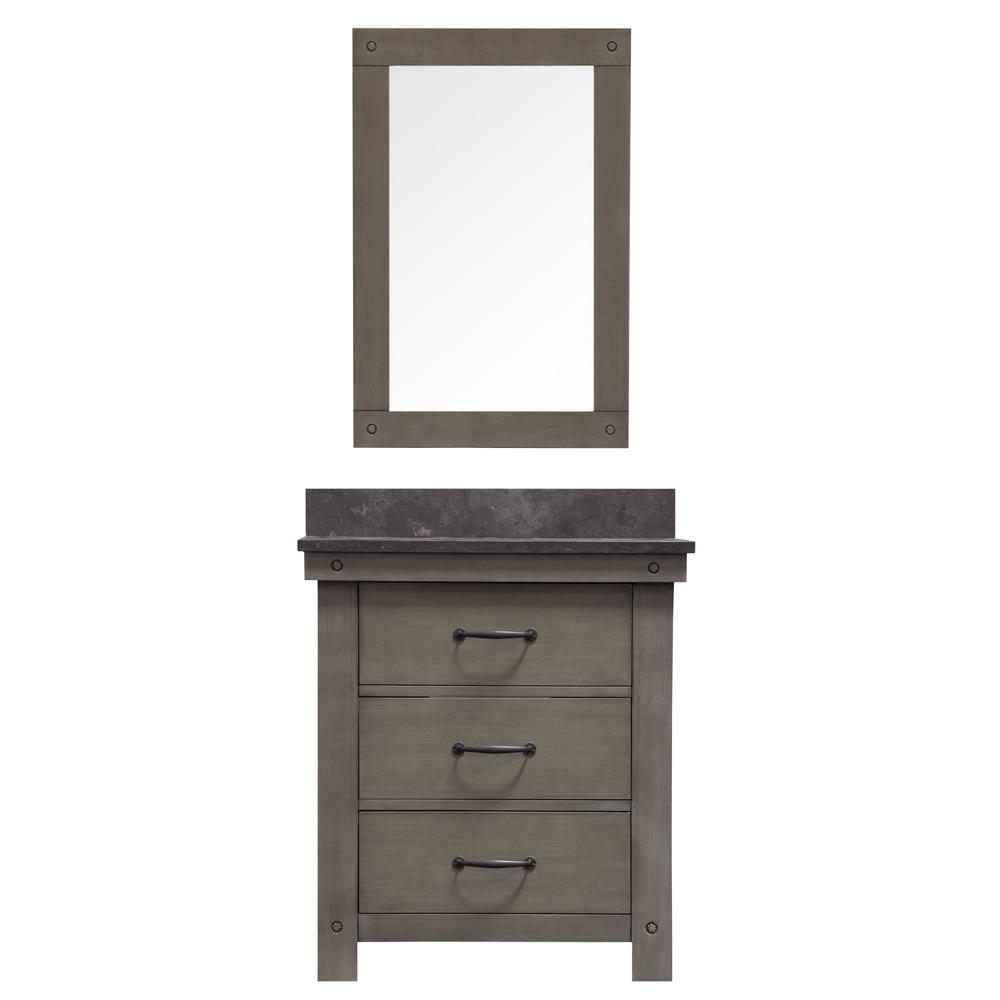 Blue Vintage Antique 29 31 In Vanities With Tops Bathroom H Vanity In Gray With Granite