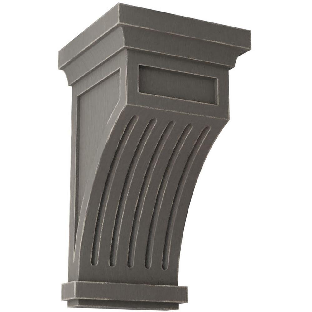Ekena Millwork COR04X05X03LE-CASE-4 Corbel Factory Primed and Ready for Paint