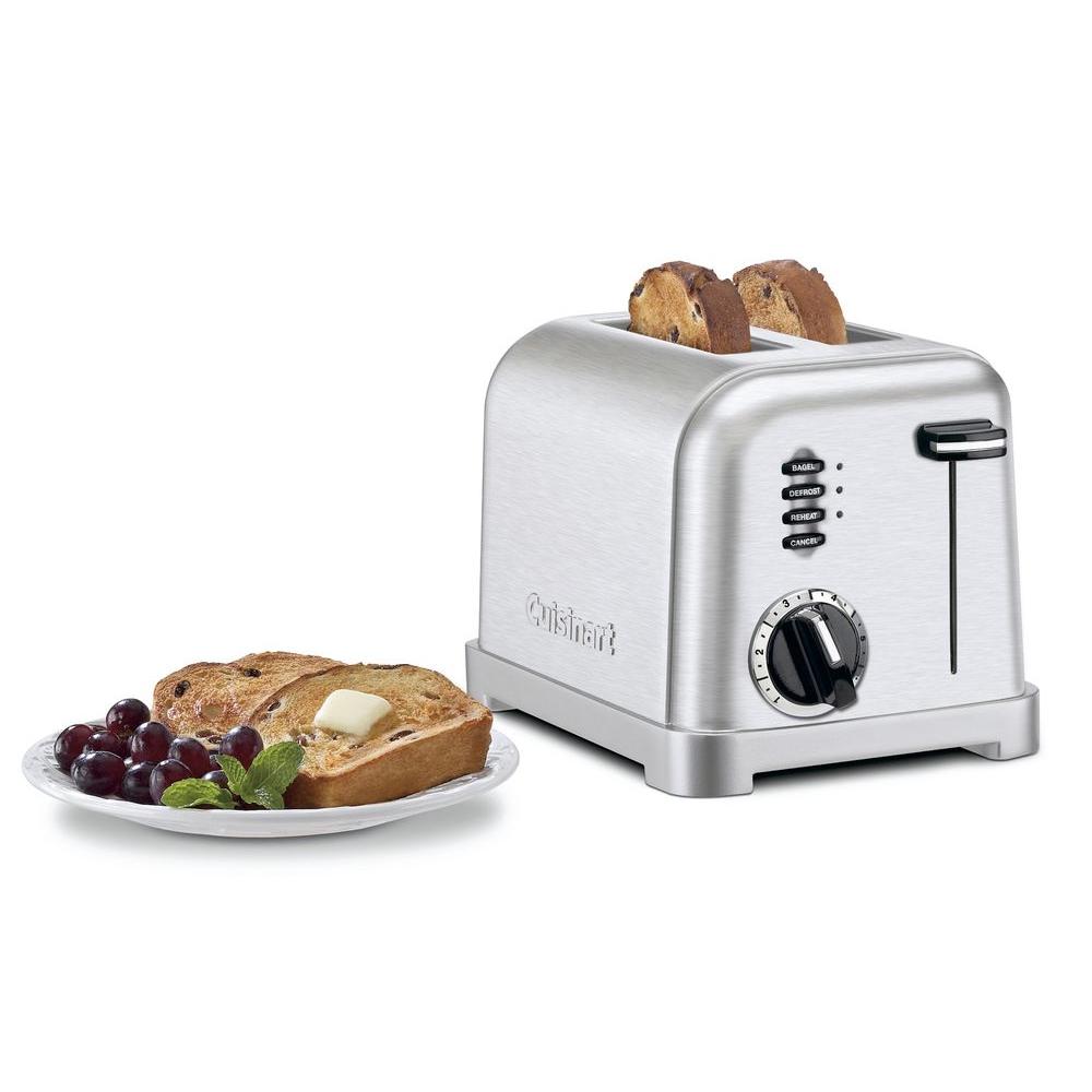 Cuisinart 2Slice Stainless ToasterCPT160 The Home Depot