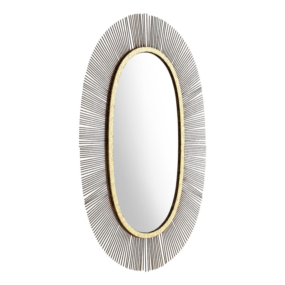 oval decorative mirror