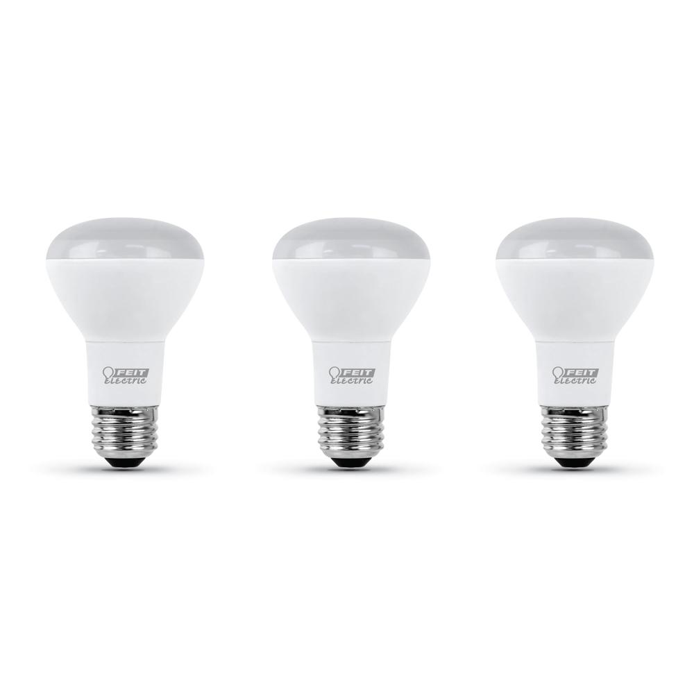 2 Boxes- 6 Bulbs Feit 5 Watt LED G25 Light Bulbs 3-Pack Equiv to 40 watts 3000K Color 80 CRI