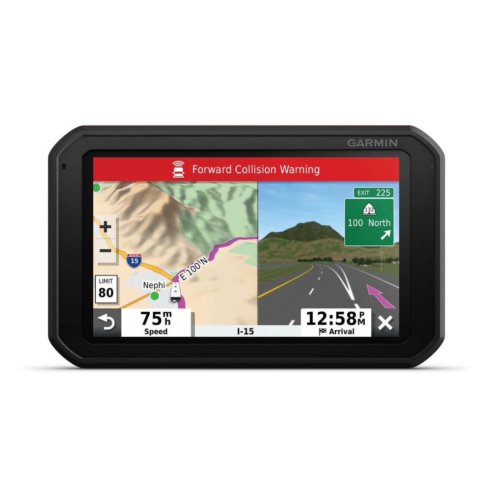 Garmin RV 785 GPS Navigator with Bluetooth Lifetime Traffic Alerts and Map Updates and Built-In Dash Cam