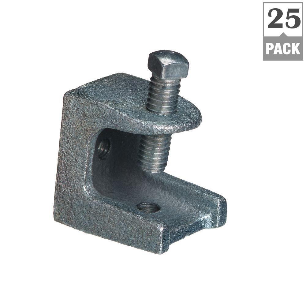 1/420 Malleable Iron Beam Clamp (25Pack)35600 The Home Depot