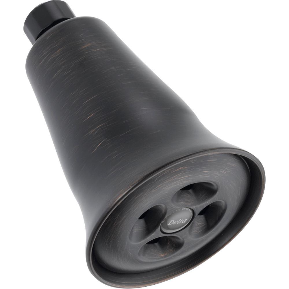 Delta 3Spray 8.16 in. Fixed Showerhead in Champagne Bronze52680CZ