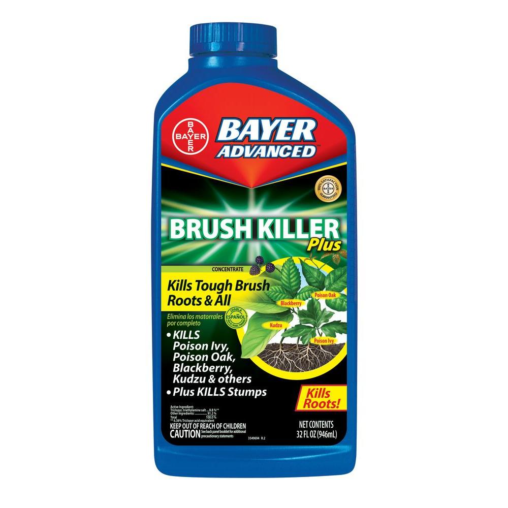 Bayer Advanced 32 oz. Brush Killer Plus Quart Concentrate-704640B - The ...