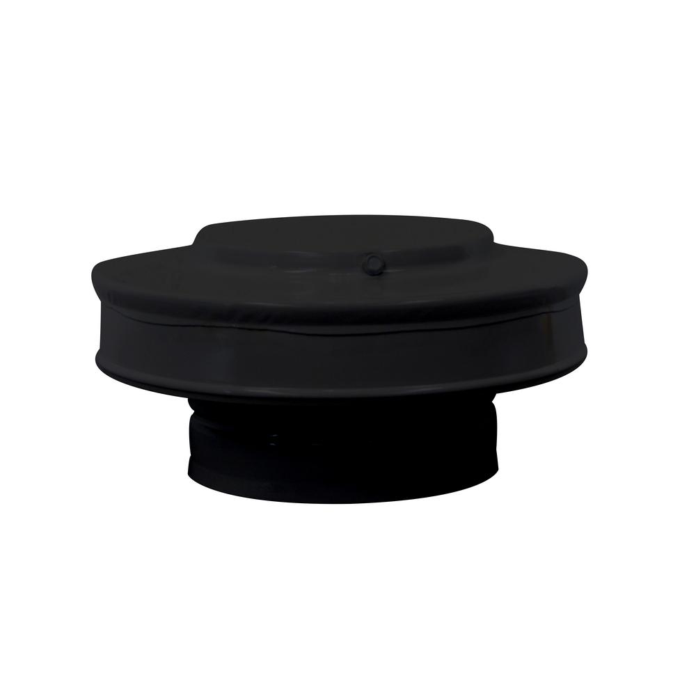 Active Ventilation 5 in. Dia Aluminum Vent Pipe Cap in Mill FinishVPC