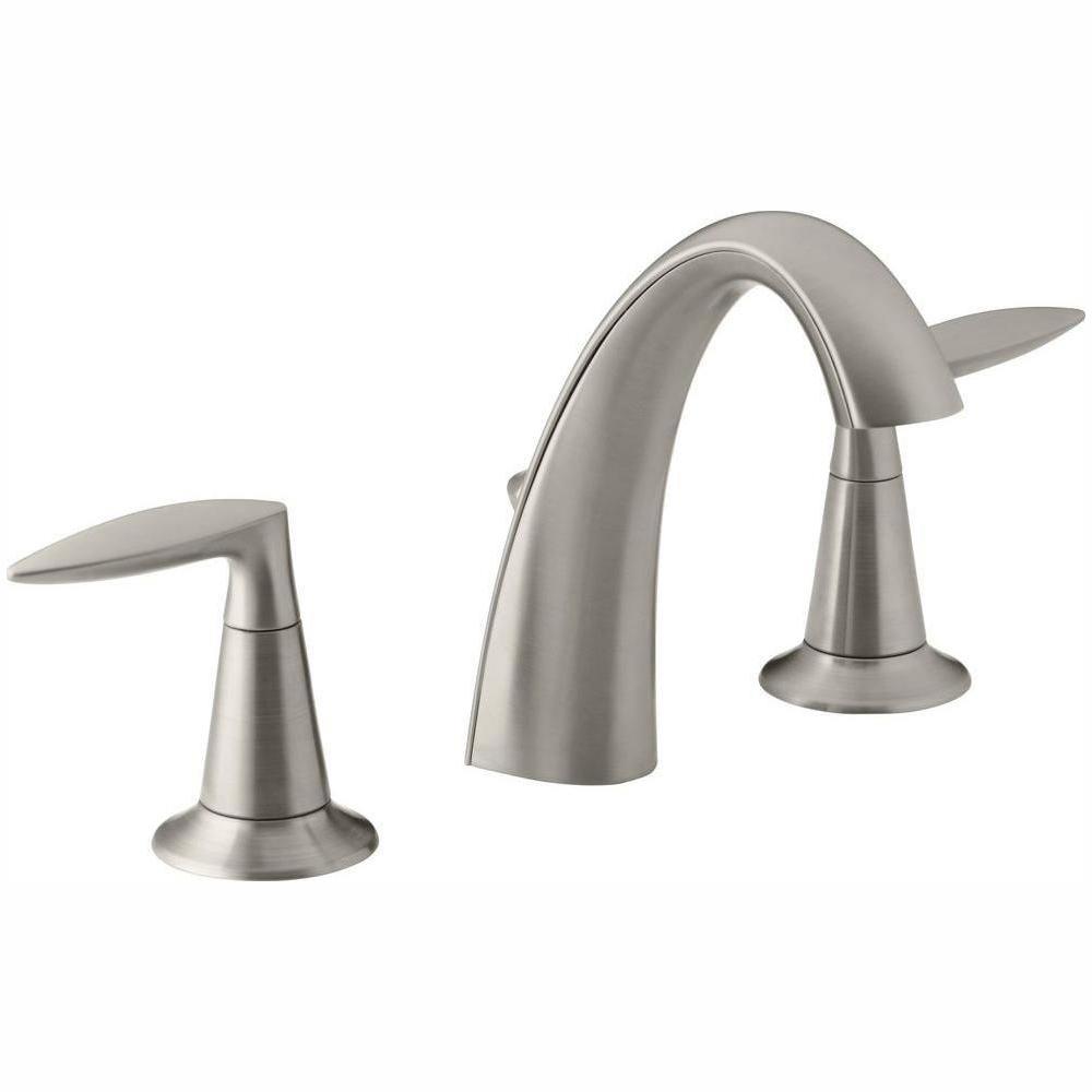 KOHLER Alteo 8 in. Widespread 2Handle WaterSaving Bathroom Faucet in
