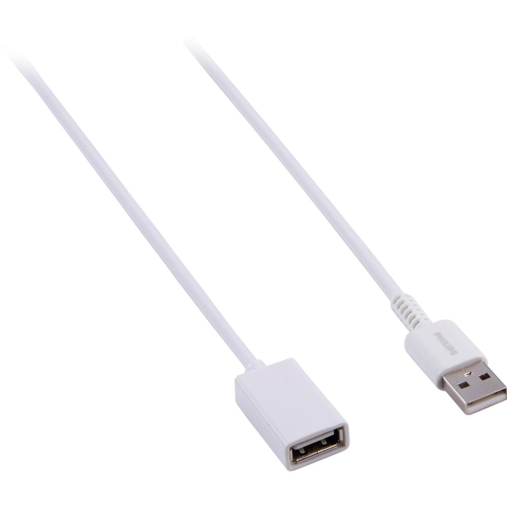 Philips 6 ft. USB 2.0 Charging Extension Cable in whiteSWU2801N/27