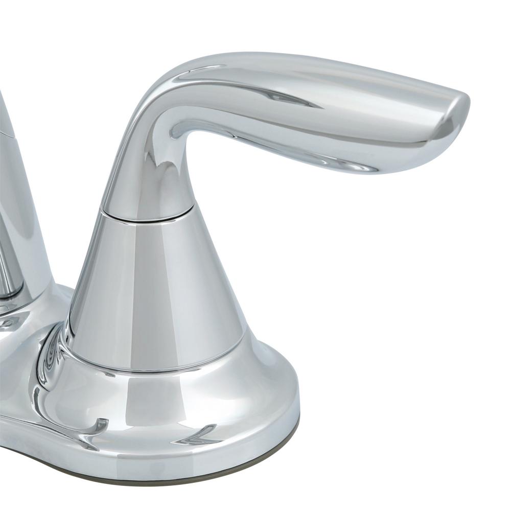 Kohler Willamette 4 In Centerset 2 Handle Water Saving Bathroom Faucet In Polished Chrome K R99900 4d Cp The Home Depot