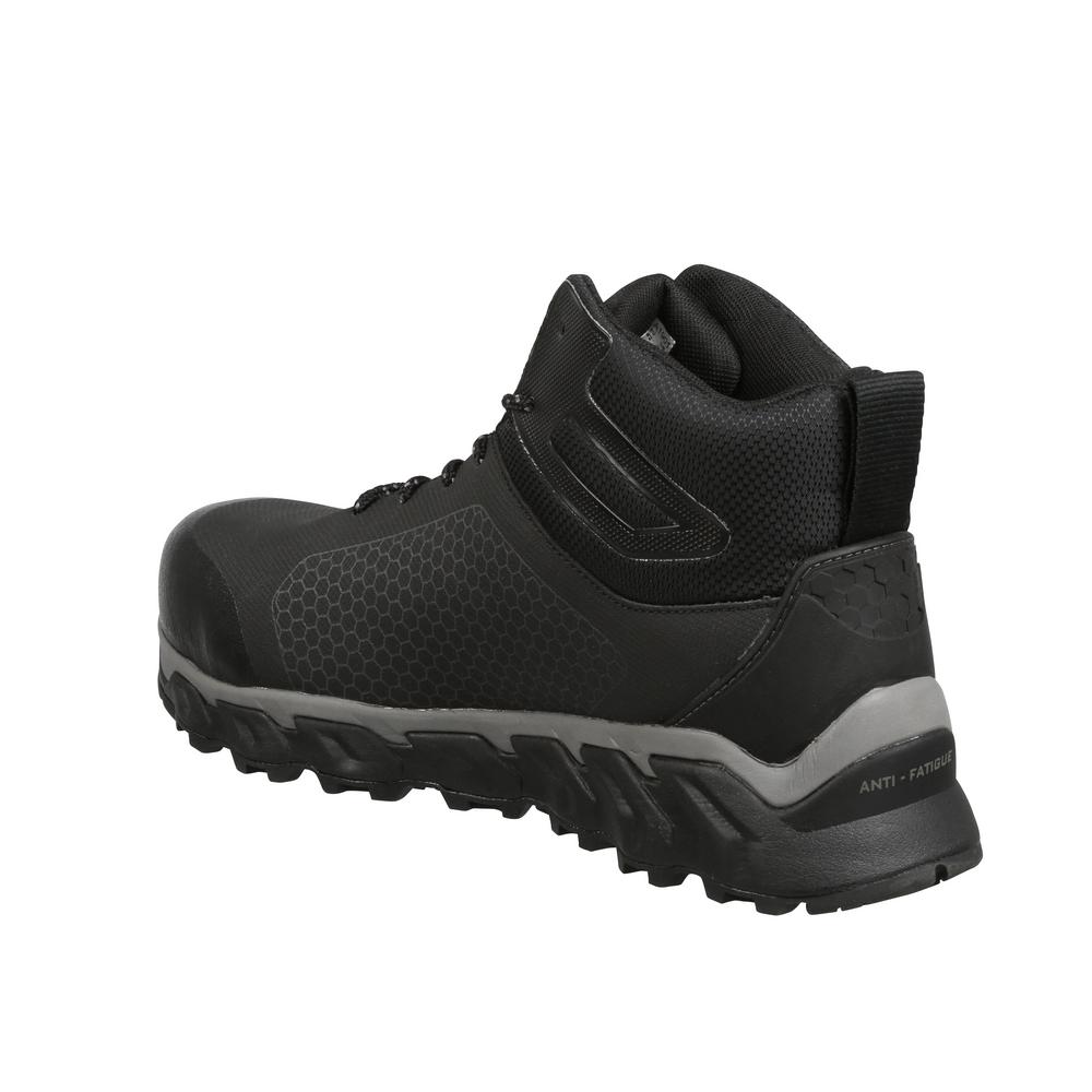 timberland black work shoes