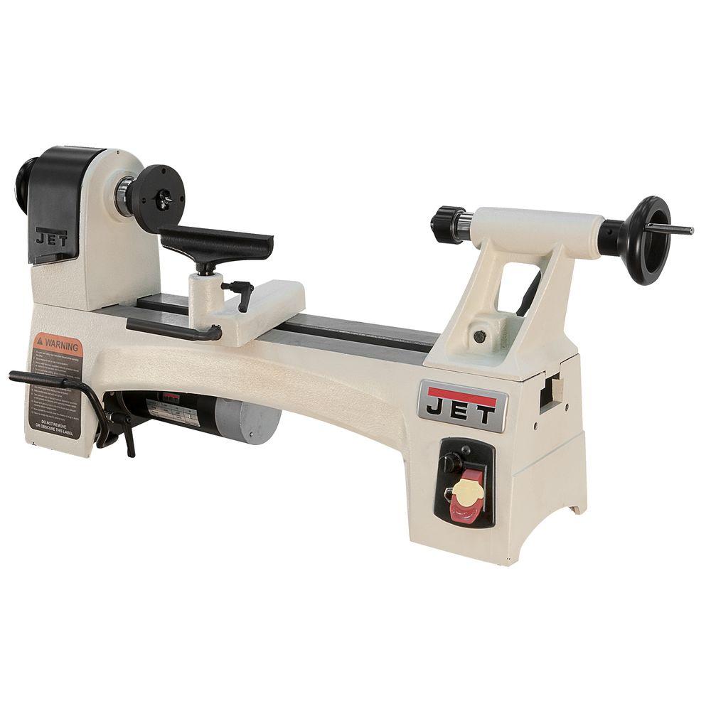 JET 1 2 HP 10 in. x 15 in. Wood Lathe Variable Speed 115 