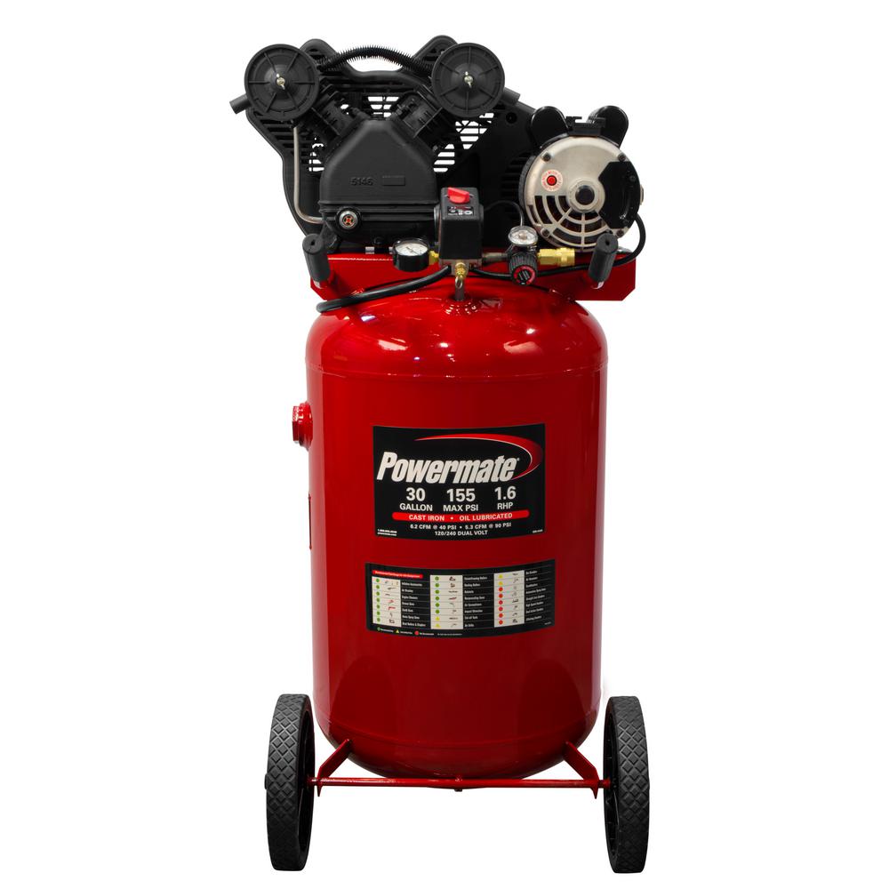 Powermate 30 Gal. Portable Electric Air Compressor