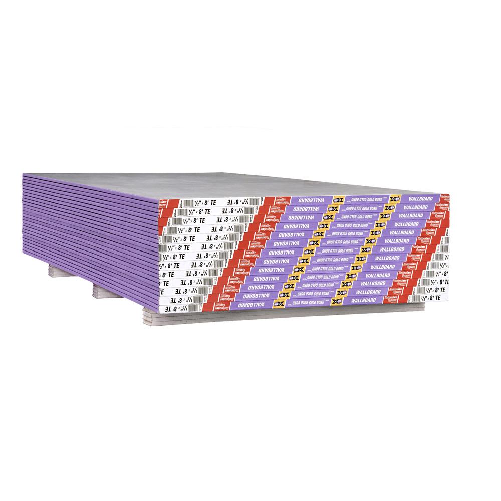 Gold Bond Purple Xp 1 2 In X 4 Ft 8, Should I Use Mold Resistant Drywall In Basement