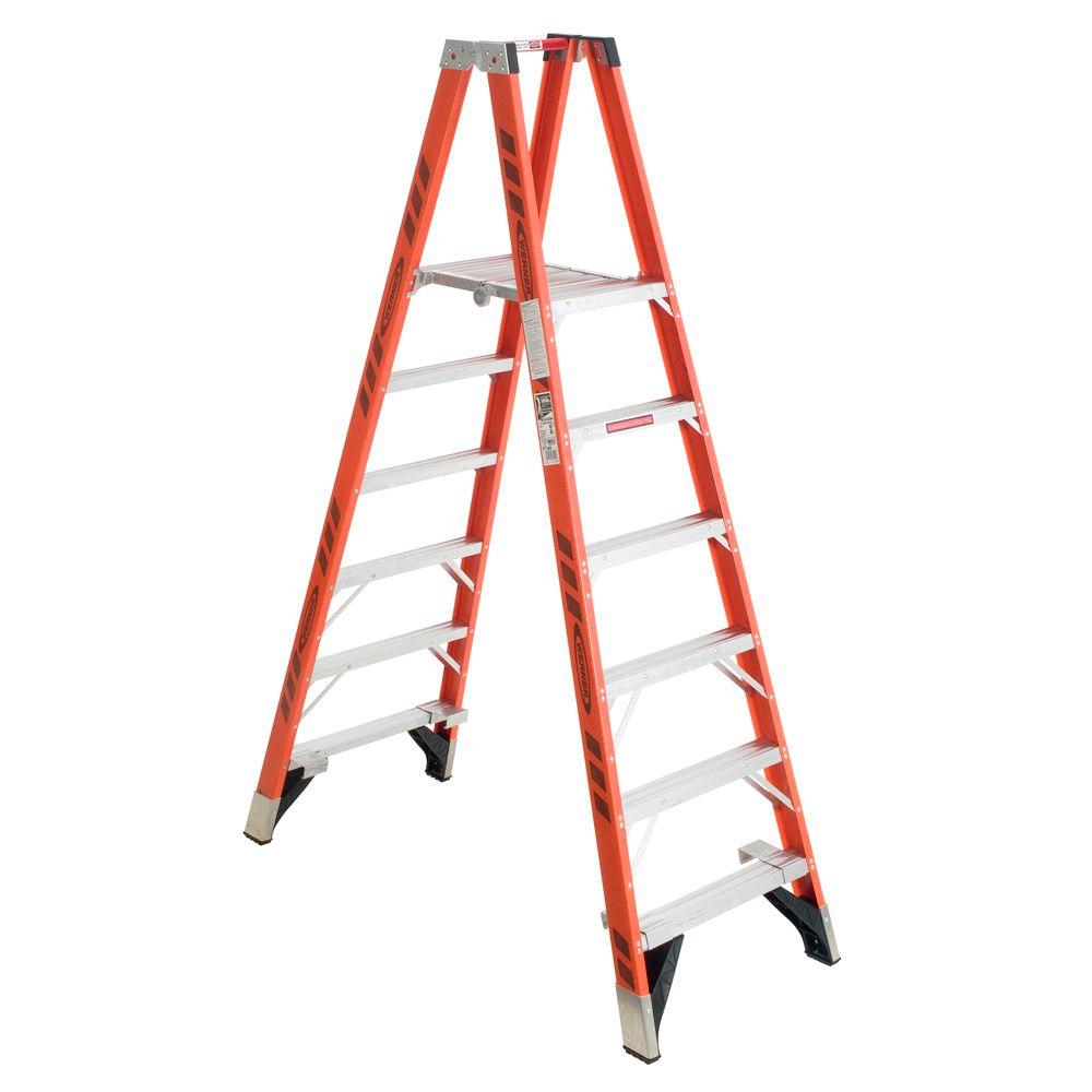 Werner 8 ft fiberglass ladder