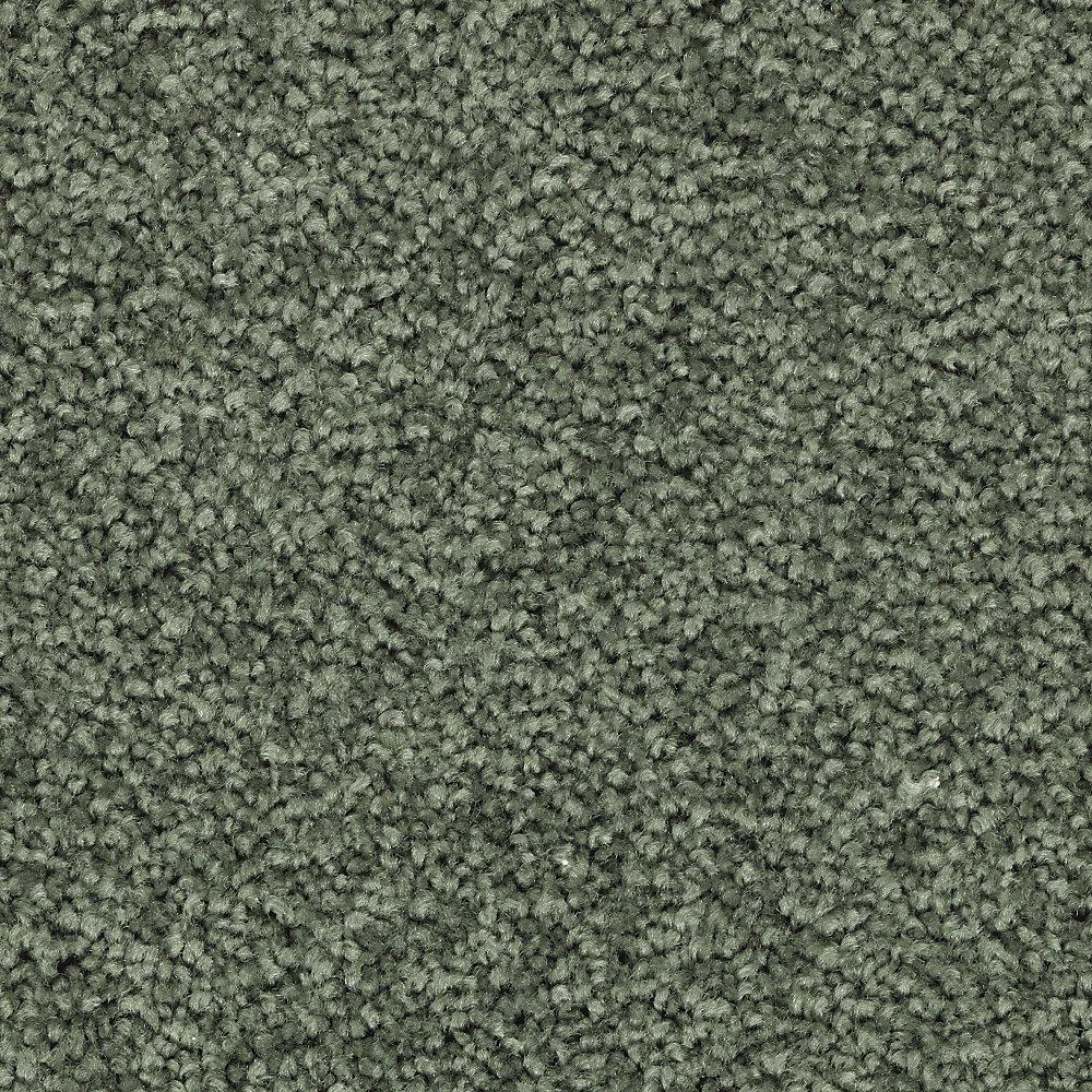 LifeProof Unblemished IColor Global Green Textured 12 ft. Carpet0706D