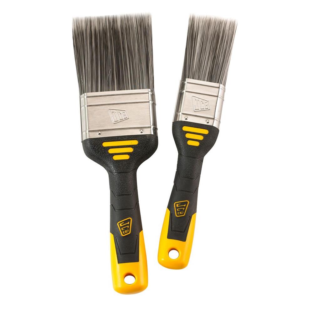 Harris Paint Brushes Accessories The Home Depot Flat Jcb Contractor Paint Brush Set 2