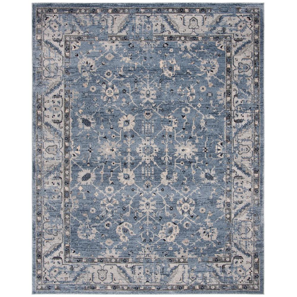 Safavieh Charleston Navy/Light Gray 8 ft. x 10 ft. Area Rug CHL413N8