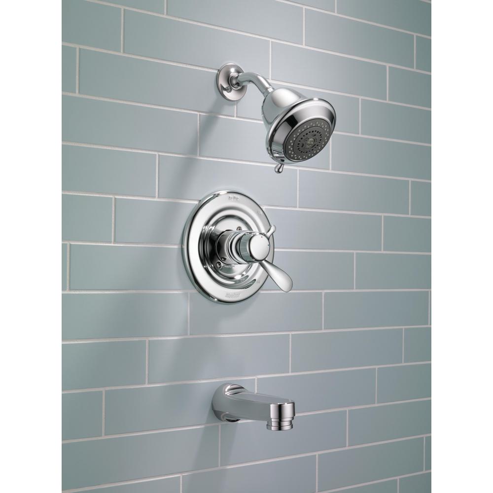 Delta Innovations Pull Down Diverter Tub Spout In Chrome Rp17453 The Home Depot