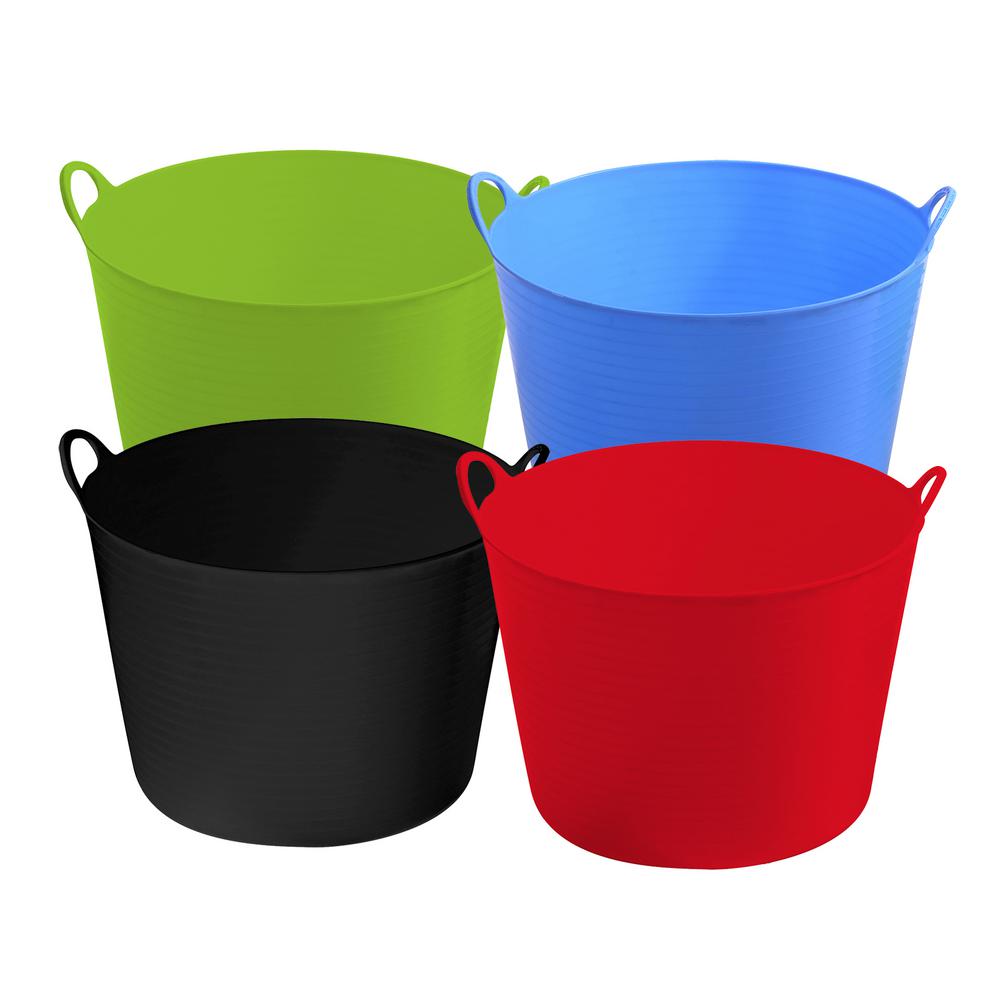 plastic storage bucket