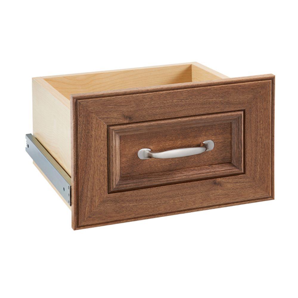 ClosetMaid Impressions 13.4 in. W x 8.7 in. H Walnut Narrow Drawer Kit