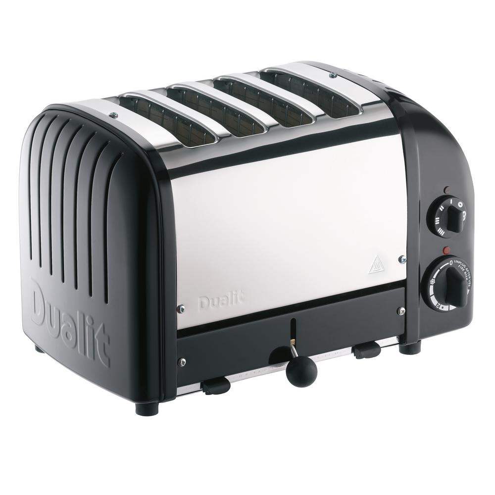 Dualit New Gen 4Slice Matt Black Toaster47155 The Home Depot
