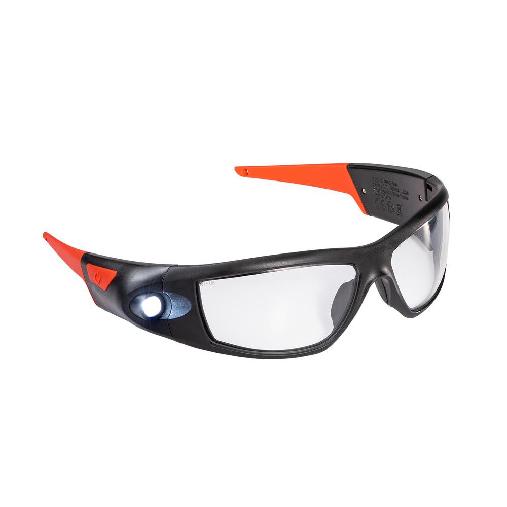 led safety glasses