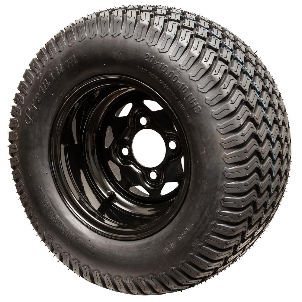 Swisher Replacement 20x10-10 Tire/Wheel for Select Swisher Zero Turn Mowers by Swisher