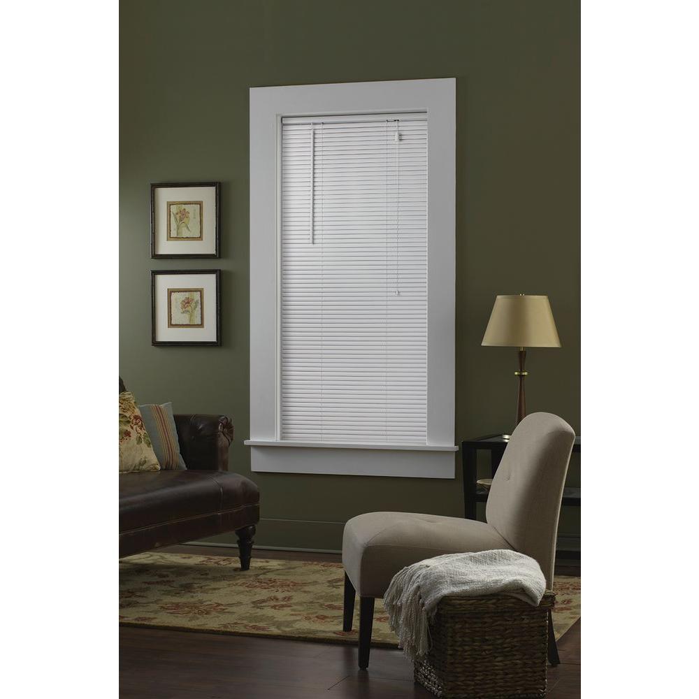 Vinyl Mini Blinds The Home Depot Blackout Vinyl Mini Blind