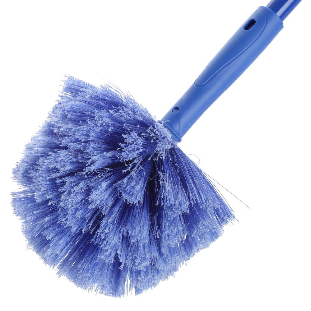 Ettore Cobweb Poly Fiber Brush With Click Lock Feature 48221 The Home Depot