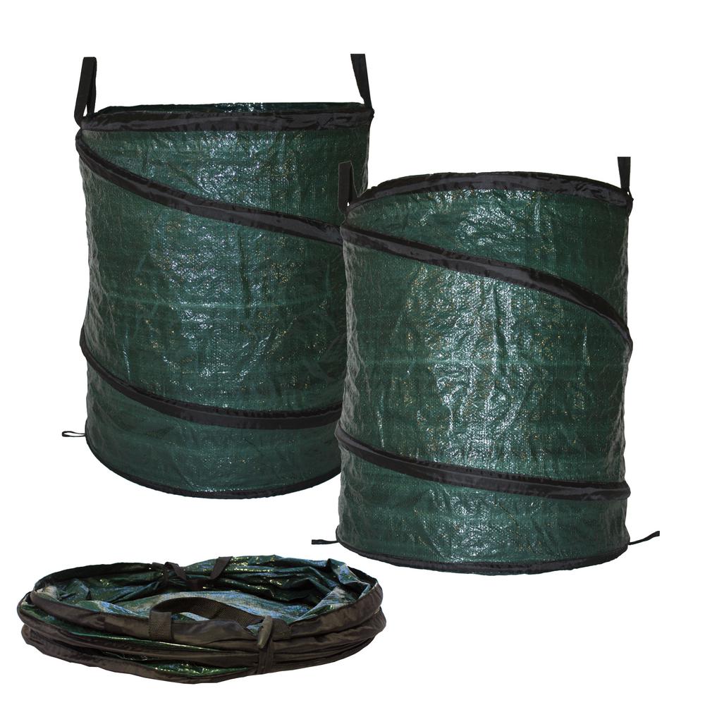 Worx 4 Cu Ft Aerocart Wg050 The Home Depot 30 Gal Collapsible Reusable Pop Up Lawn Garden Leaf Bag Trash
