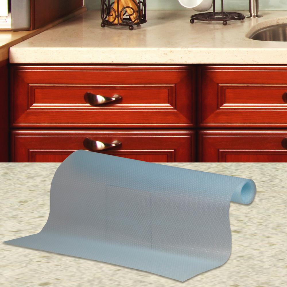 Home Basics 18 In X 60 Clear Dots Shelf Liner Cl01903 The Depot Home Basics 18 In X 60 Clear Dots, Kitchen Cabinet Shelf Liner Home Depot