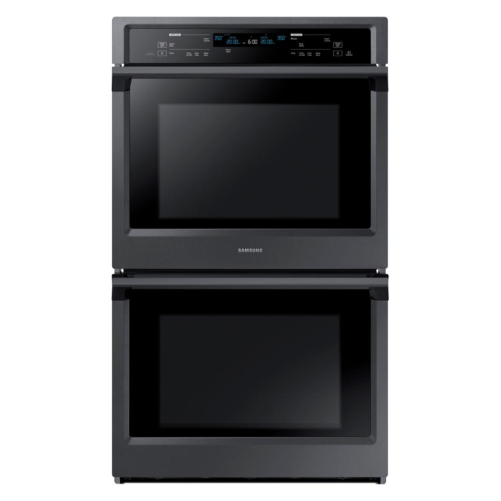 Samsung 30 in. Double Electric Wall Oven with Steam Cook and True