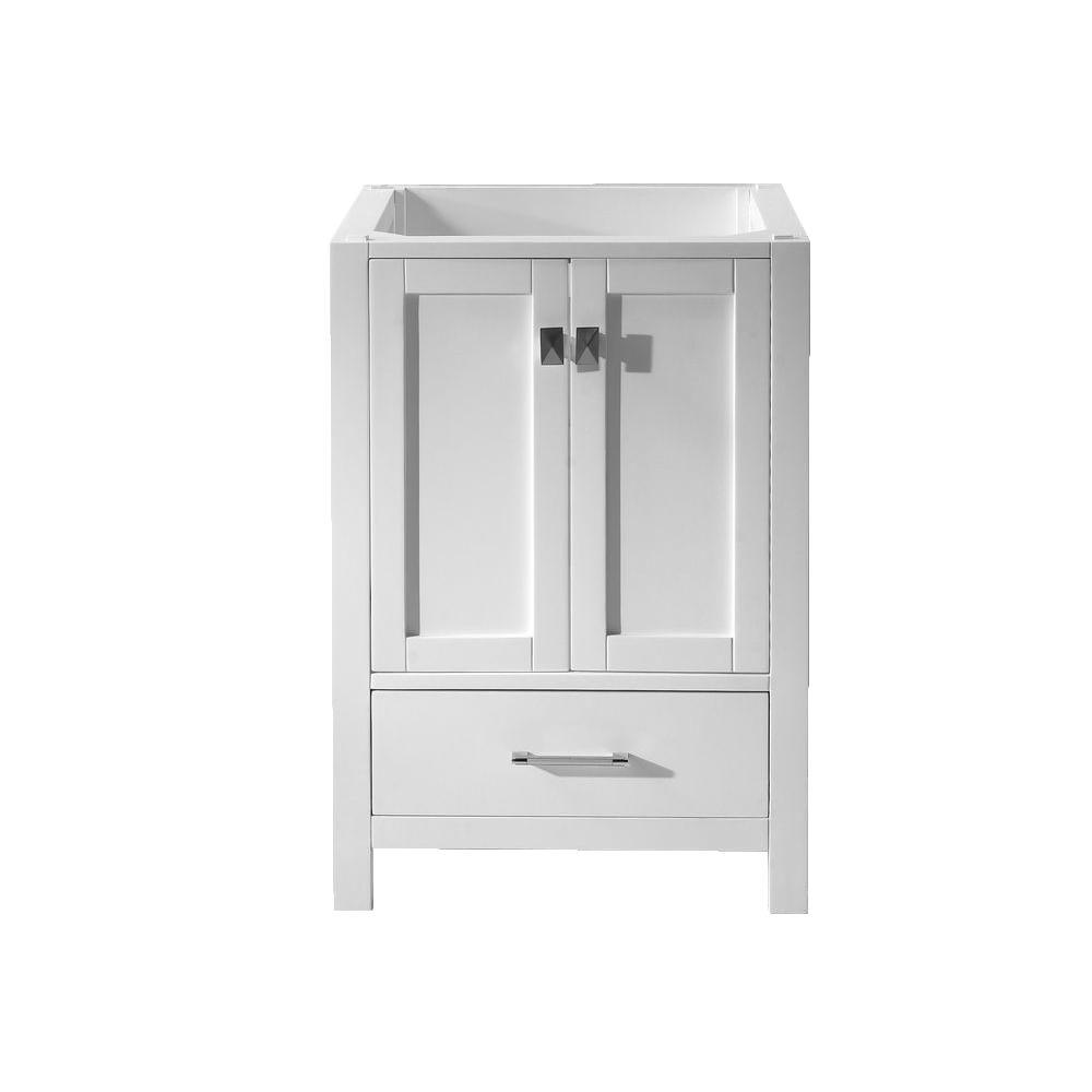 Virtu USA Caroline Avenue 24 in. Vanity Only in WhiteGS50024