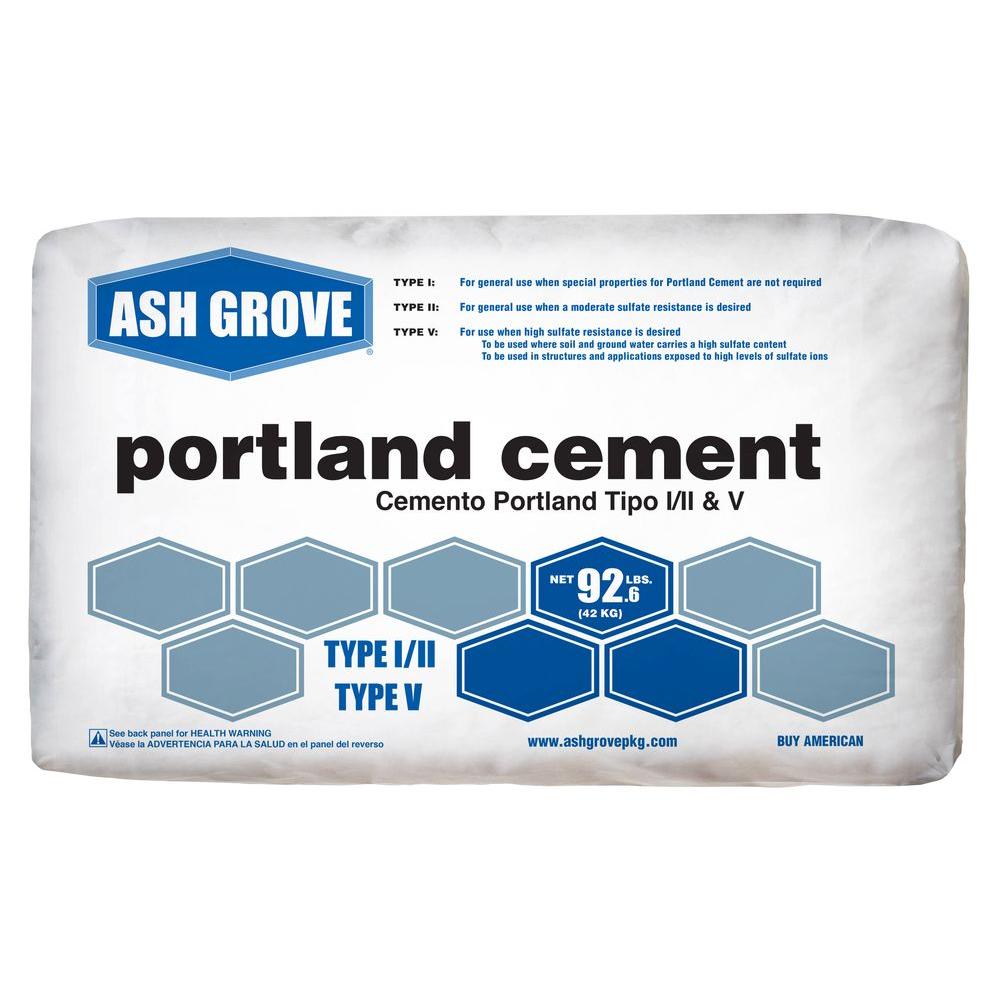 Ash Grove 92.6 lb. Portland Type I/II/V Cement Concrete Mix100.92.AG.V