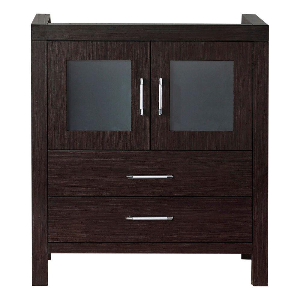Virtu Usa Dior 28 In W Bath Vanity Cabinet Only Espresso Ks70028 Virtu Usa Dior 28 In W Bath Vanity Cabinet Only Espresso