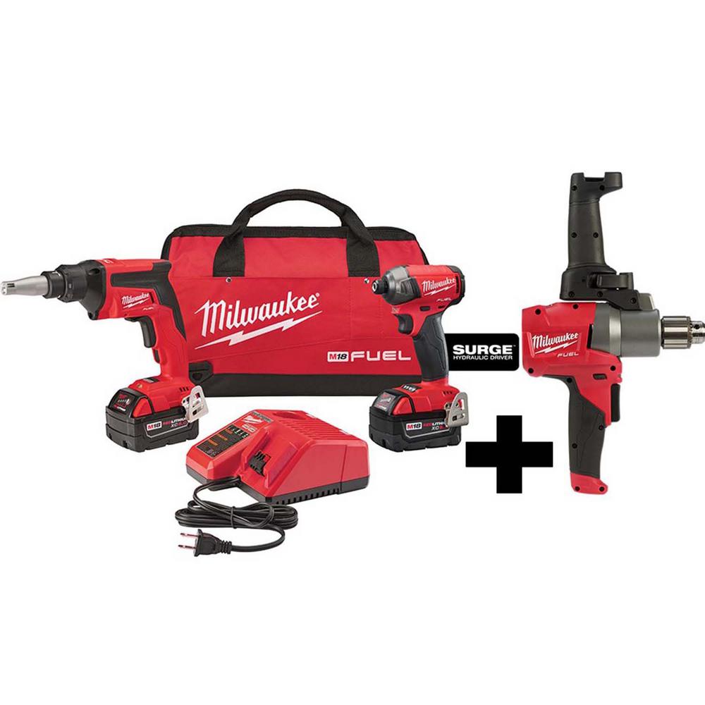 Milwaukee M18 FUEL 18Volt LiIon Brushless Cordless Drywall Screw Gun