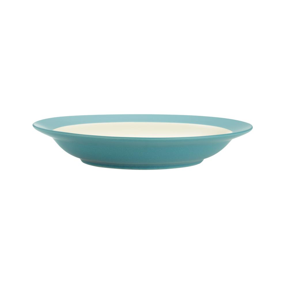 Noritake Colorwave 27 oz. Turquoise Pasta Bowl8093560 The Home Depot