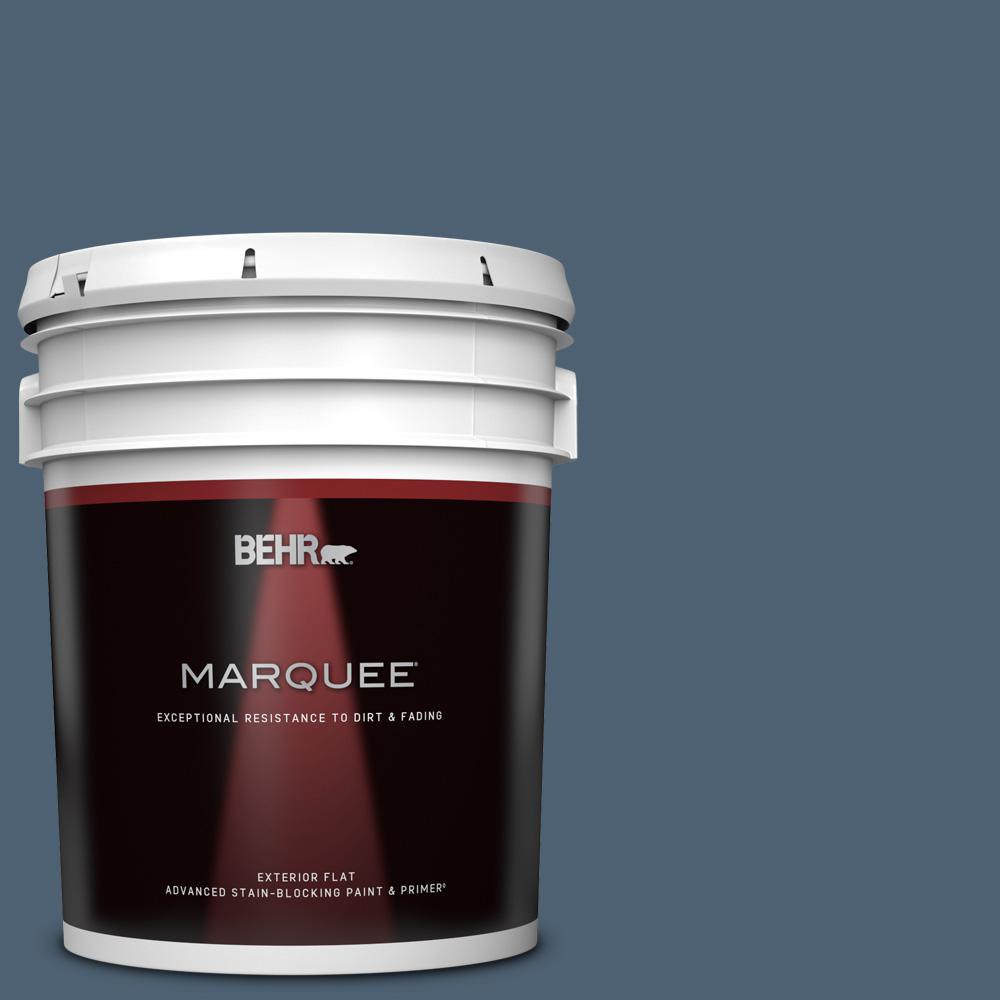 BEHR MARQUEE 5 gal. PPU1419 English Channel Flat BEHR MARQUEE 5 gal. PPU1419 English Channel Flat